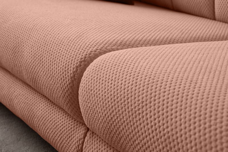 Munemori 3-sits Soffa 240x80x95 cm - Puder - Möbler - Vardagsrum - Soffor - 3-sits soffor