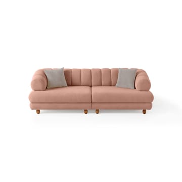 Munemori 3-sits Soffa 240x80x95 cm - Puder - Möbler - Vardagsrum - Soffor - 3-sits soffor