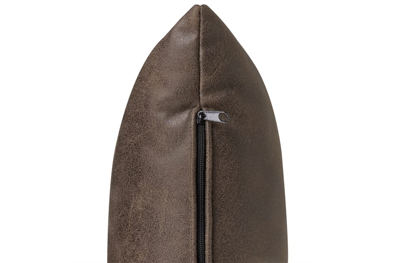 Naklund Soffa 2-sits - Brun/Svart - Möbler - Vardagsrum - Soffor - Skinnsoffor
