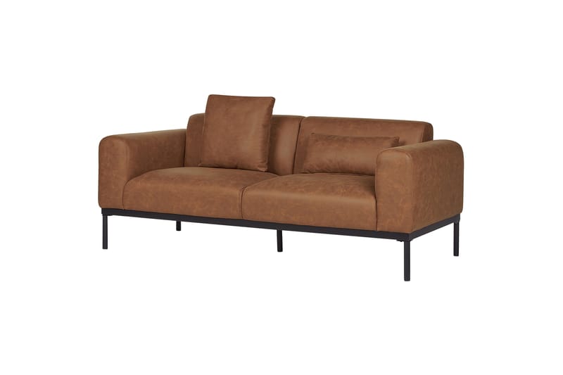 Naklund Soffa 2-sits - Brun/Svart - Möbler - Vardagsrum - Soffor - 2-sits soffor