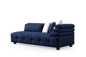 Namarta 4-sits Soffa med Divan - Mörkblå - Möbler - Vardagsrum - Soffor - Divansoffa & schäslong
