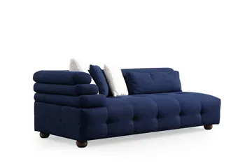 Namarta 4-sits Soffa med Divan - Mörkblå - Möbler - Vardagsrum - Soffor - Divansoffa & schäslong