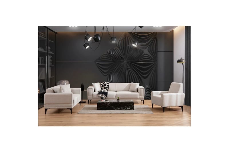 Naoko 3-sits Soffa - Beige - Möbler - Vardagsrum - Soffor - 2-sits soffor