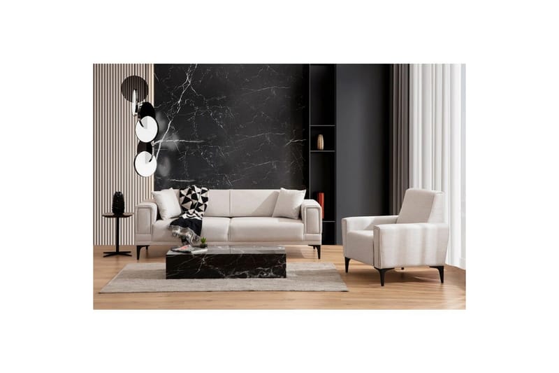 Naoko 3-sits Soffa - Beige - Möbler - Vardagsrum - Soffor - 2-sits soffor