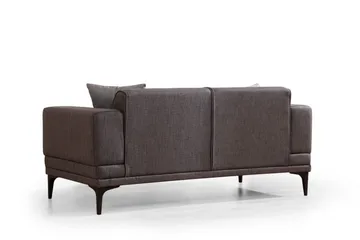 Naoko 3-sits Soffa - Mörkgrå - Möbler - Vardagsrum - Soffor - 2-sits soffor