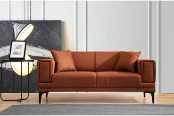 Naoko 3-sits Soffa - Röd - Möbler - Vardagsrum - Soffor - 2-sits soffor