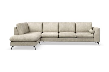 NASHVILLE LYX 4-sits Soffa med Schäslong Vänster Konstläder