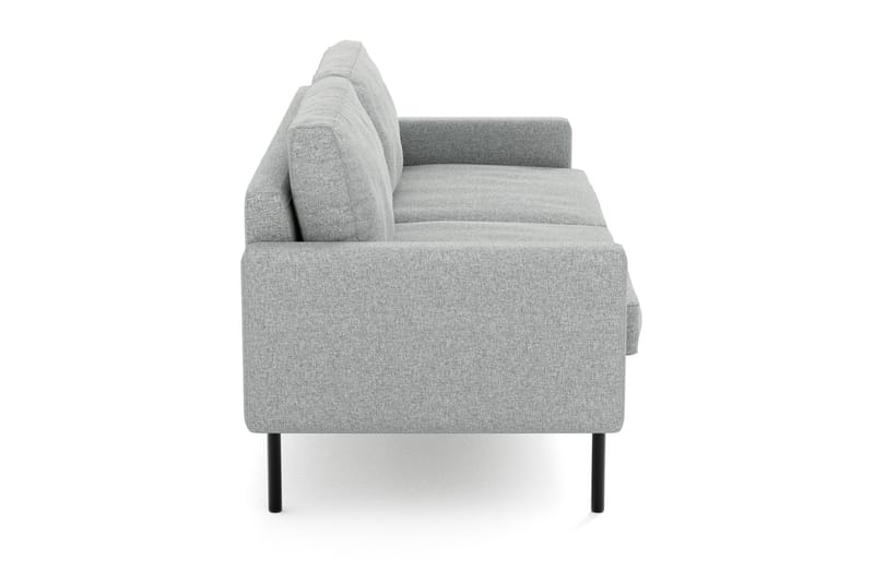 Nevada 3-sits Tygsoffa - Grå - Möbler - Vardagsrum - Soffor - 3-sits soffor