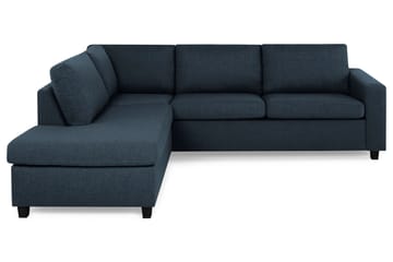 NEW YORK 2,5-sits Soffa med Schäslong Vänster Mörkblå