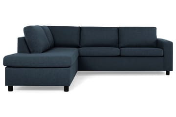 NEW YORK 2,5-sits Soffa med Schäslong Vänster Mörkblå