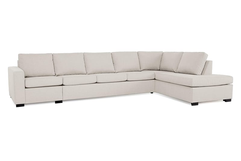NEW YORK 4-sits Soffa med Schäslong Höger Beige - Divansoffa & schäslong