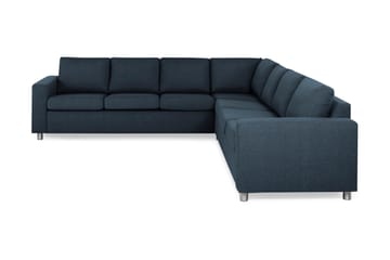 NEW YORK Hörnsoffa XL Vändbar Mörkblå