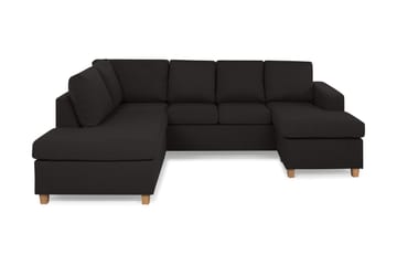 NEW YORK U-soffa Large Divan Höger Antracit