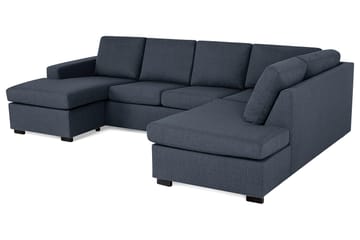 NEW YORK U-soffa Large Divan Vänster Mörkblå