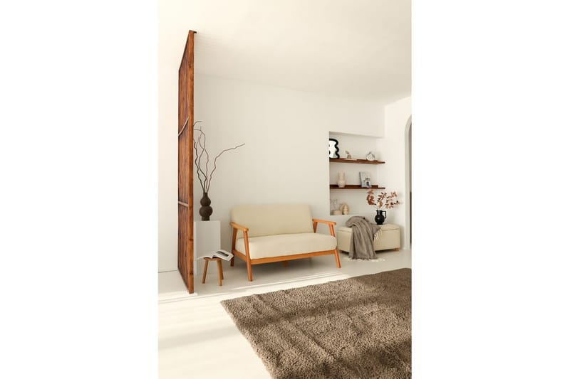 Neyros Soffa 2-sits - Vit - Möbler - Vardagsrum - Soffor - 2-sits soffor