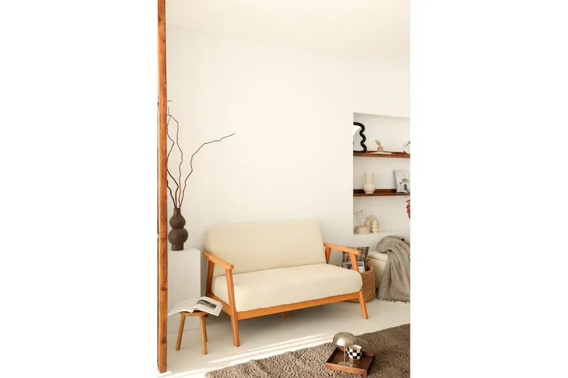 Neyros Soffa 2-sits, Vit