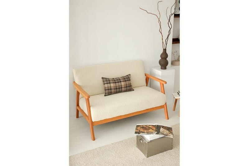 Neyros Soffa 2-sits - Vit - Möbler - Vardagsrum - Soffor - 2-sits soffor