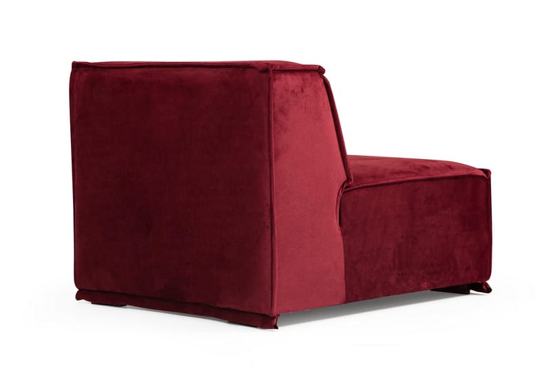 Nightcap Soffa m. Divan 4-sits - Burgundy - Möbler - Vardagsrum - Soffor - Divansoffa & schäslong