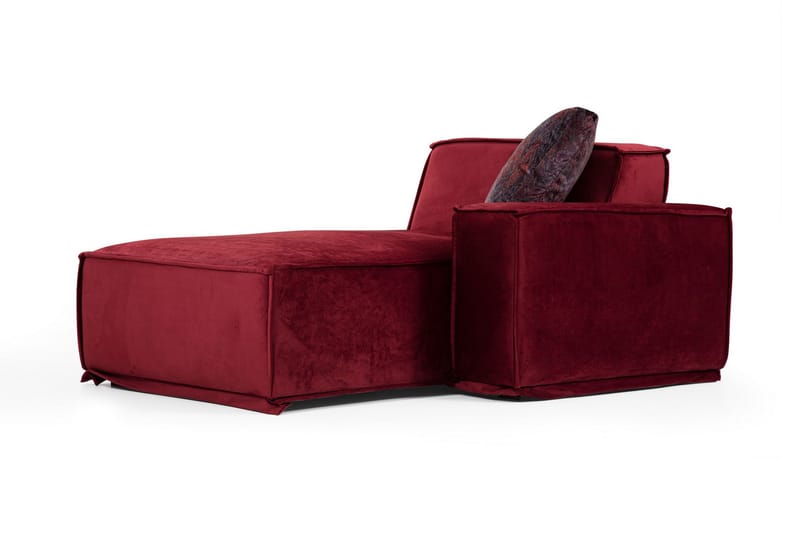 Nightcap Soffa m. Divan 4-sits - Burgundy - Möbler - Vardagsrum - Soffor - Divansoffa & schäslong