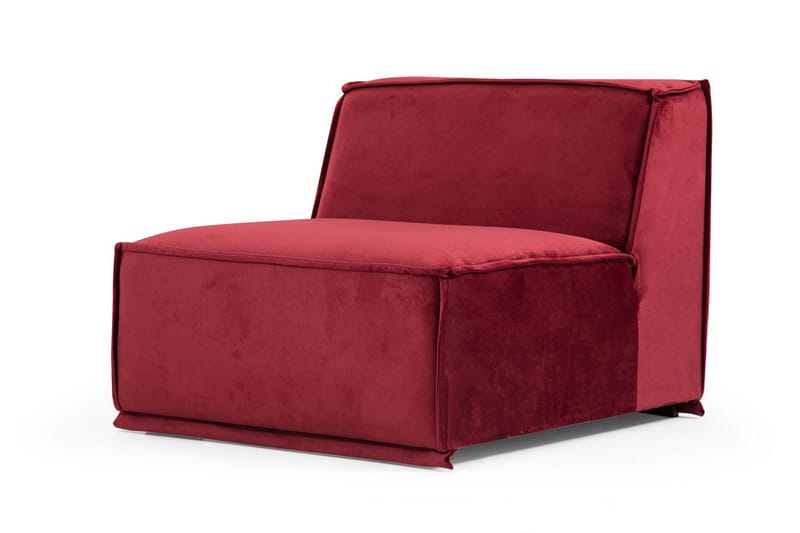 Nightcap Soffa m. Divan 4-sits - Burgundy - Möbler - Vardagsrum - Soffor - Divansoffa & schäslong