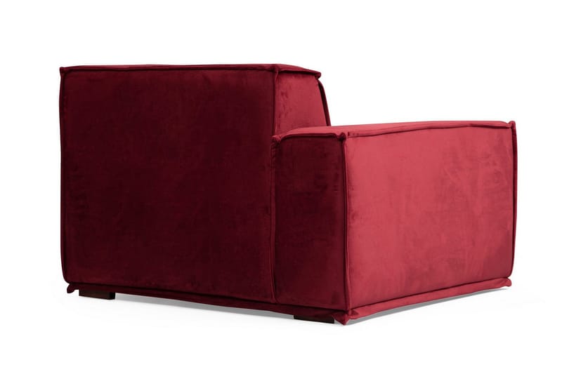 Nightcap Soffa m. Divan 4-sits - Burgundy - Möbler - Vardagsrum - Soffor - Divansoffa & schäslong
