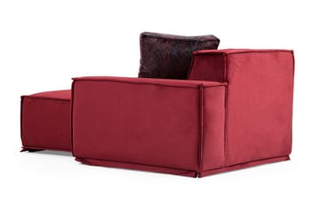 Nightcap Soffa m. Divan 4-sits - Burgundy - Möbler - Vardagsrum - Soffor - Divansoffa & schäslong