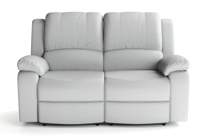 Norbo Liten reclinersoffa - Fällbar soffa 2-sits - Biosoffa i Tyg - Ljusgrå - Möbler - Vardagsrum - Soffor - Reclinersoffor & Biosoffor