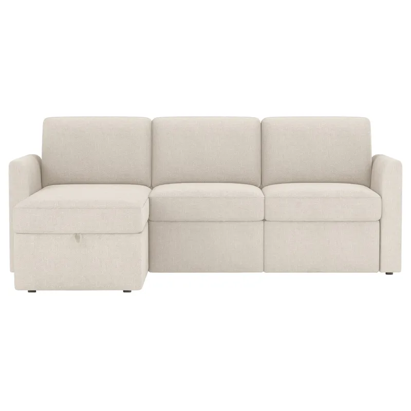 Nordhus 3-sits Soffa med vändbar divan och förvaring - Creme - Möbler - Vardagsrum - Soffor - Hörnsoffor