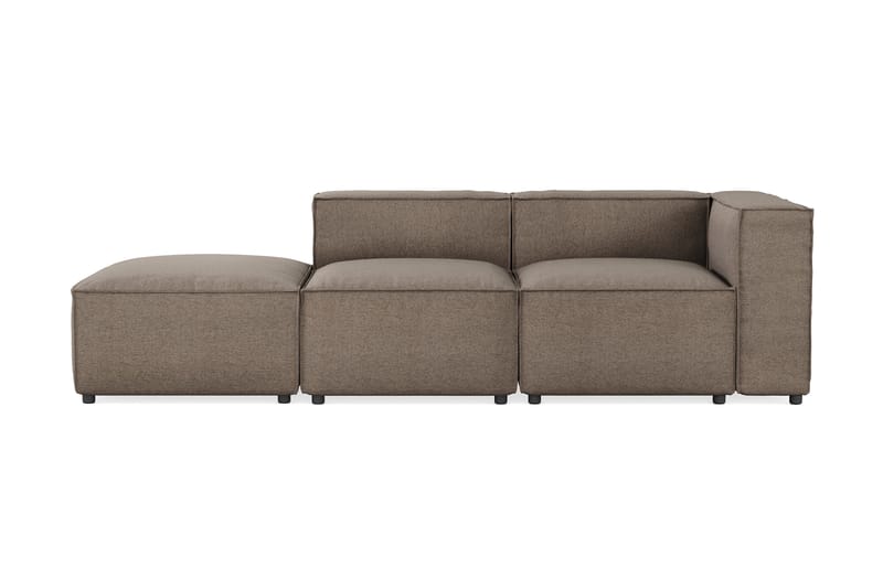 Noriaki Soffa 3-sits Grå - Skinnsoffor - 2-sits soffor - Sammetssoffor - Soffor - 3-sits soffor - 4-sits soffor