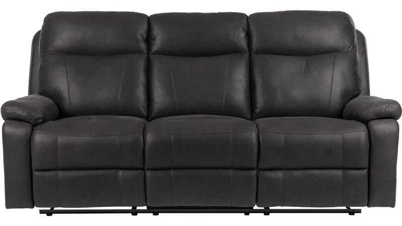 Norvian Reclinersoffa 3-sits Elektrisk - Svart - Möbler - Vardagsrum - Soffor - Reclinersoffor & Biosoffor