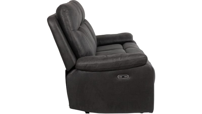 Norvian Reclinersoffa 3-sits Elektrisk - Svart - Möbler - Vardagsrum - Soffor - Reclinersoffor & Biosoffor
