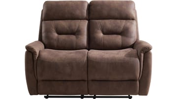 Novira 2-sits reclinersoffa Elektrisk - Brun - Möbler - Vardagsrum - Soffor - Reclinersoffor & Biosoffor