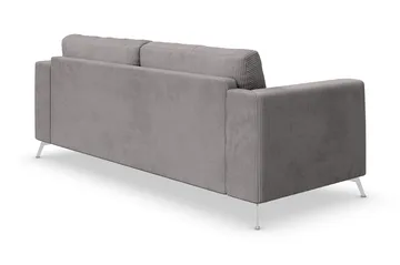 Ocean Lyx 3-sits Manchestersoffa - Mörkgrå - Möbler - Vardagsrum - Soffor - 3-sits soffor