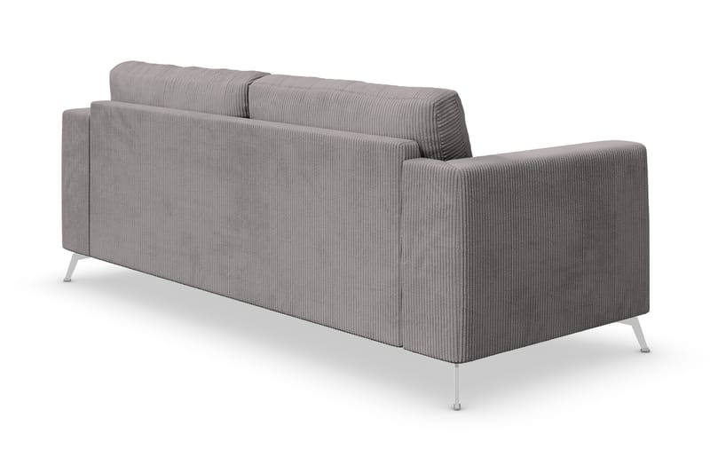 Ocean Lyx 3-sits Manchestersoffa - Mörkgrå - Möbler - Vardagsrum - Soffor - 3-sits soffor