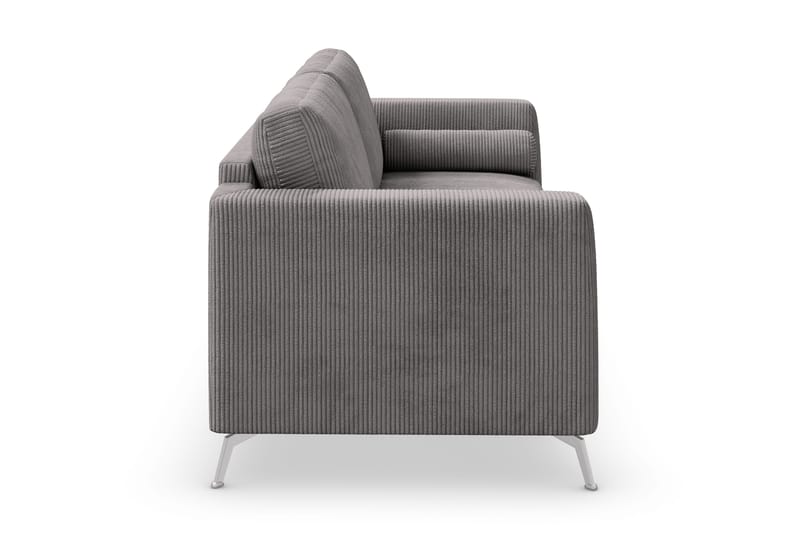 Ocean Lyx 3-sits Manchestersoffa - Mörkgrå - Möbler - Vardagsrum - Soffor - 3-sits soffor
