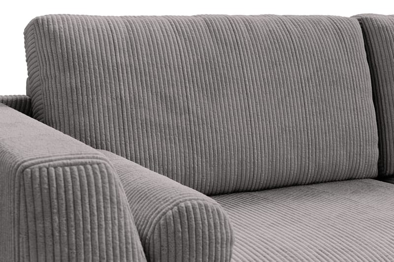 Ocean Lyx 3-sits Manchestersoffa - Mörkgrå - Möbler - Vardagsrum - Soffor - 3-sits soffor
