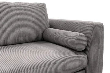 Ocean Lyx 3-sits Manchestersoffa - Mörkgrå - Möbler - Vardagsrum - Soffor - 3-sits soffor