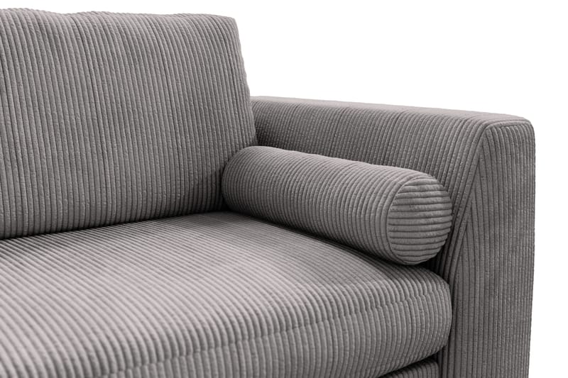 Ocean Lyx 3-sits Manchestersoffa - Mörkgrå - Möbler - Vardagsrum - Soffor - 3-sits soffor