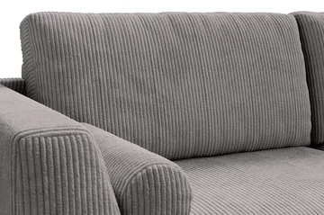 Ocean Lyx 3-sits Manchestersoffa - Mörkgrå - Möbler - Vardagsrum - Soffor - 3-sits soffor