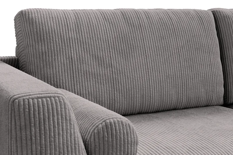 Ocean Lyx 3-sits Manchestersoffa - Mörkgrå - Möbler - Vardagsrum - Soffor - 3-sits soffor