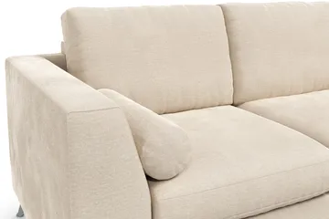 Ocean Lyx 3-sits Sammetssoffa - Beige - Möbler - Vardagsrum - Soffor - Sammetssoffor