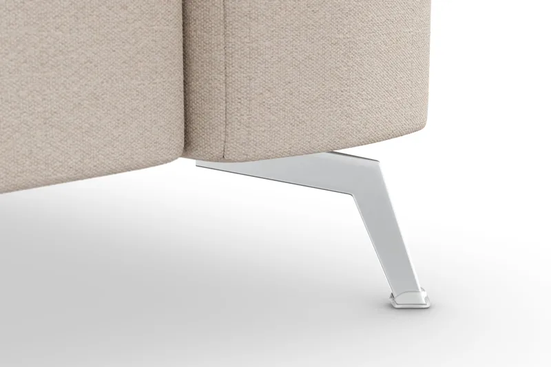 Ocean Lyx 3-sits Tygsoffa - Beige - Möbler - Vardagsrum - Soffor - 3-sits soffor