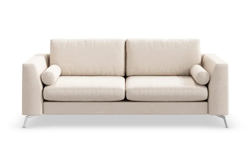 Ocean Lyx 3-sits Tygsoffa, Beige