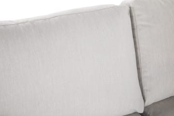 Ocean Lyx 3-sits Tygsoffa - Ljusgrå - Möbler - Vardagsrum - Soffor - 3-sits soffor