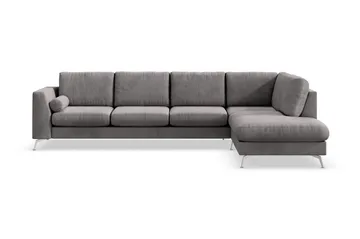 Ocean Lyx 4-sits Högervänd L-formad Schäslongsoffa i Manchester