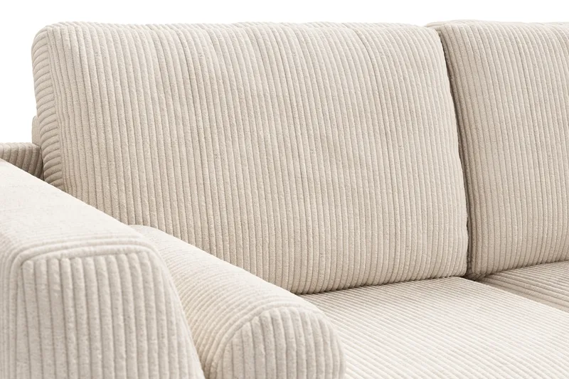 Ocean Lyx 4-sits Manchestersoffa - Beige - Möbler - Vardagsrum - Soffor - 4-sits soffor