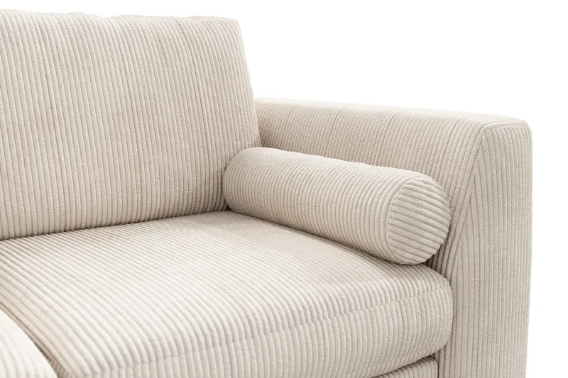 Ocean Lyx 4-sits Manchestersoffa - Beige - Möbler - Vardagsrum - Soffor - 4-sits soffor
