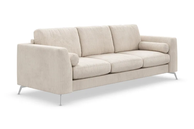 Ocean Lyx 4-sits Manchestersoffa - Beige - Möbler - Vardagsrum - Soffor - 4-sits soffor