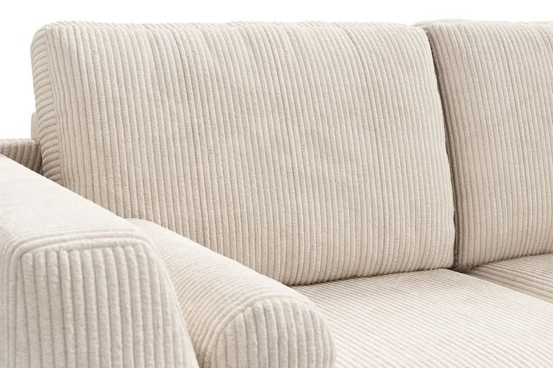 Ocean Lyx 4-sits Manchestersoffa - Beige - Möbler - Vardagsrum - Soffor - 4-sits soffor