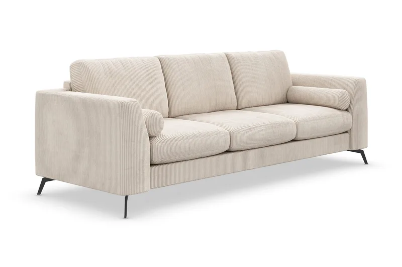 Ocean Lyx 4-sits Manchestersoffa - Beige - Möbler - Vardagsrum - Soffor - 4-sits soffor